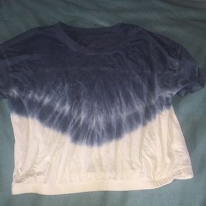 Blue and white shirt worn once